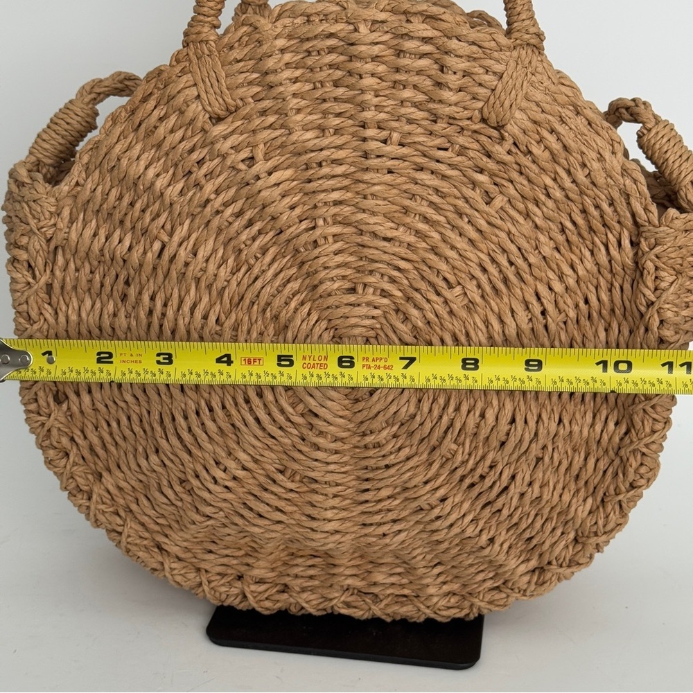 Straw Woven Bag Straw Tote Bag Straw Bag Large Straw Handbag Shoulder Bag - Picture 10 of 11